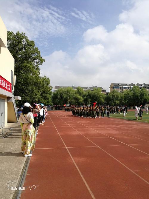 2019年江阴市初级中学军训,会操,表彰大会剪影.