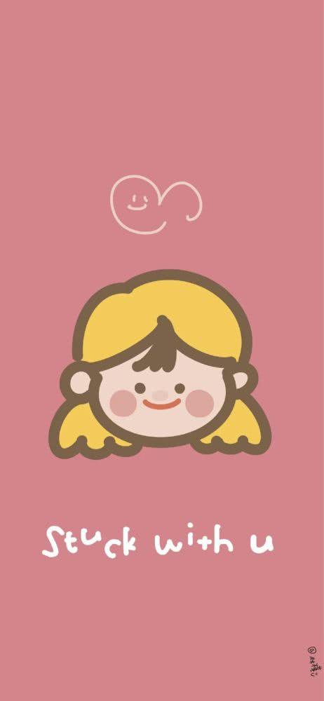 少女心清新手绘壁纸!