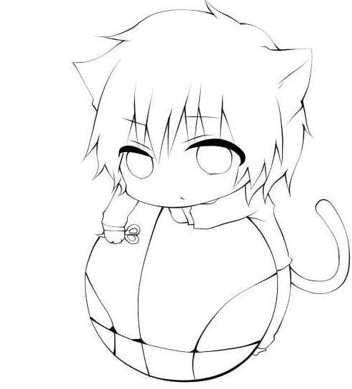 卡通动漫简笔画