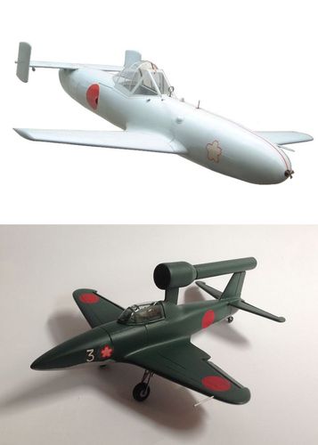 战斗机改装为"神风机"外,日本海军航空技术厂也设计了mxy-7"樱花"特别