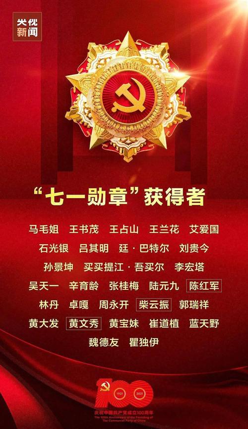 就在6月29日,国家举办了七一勋章颁授仪式. 最高礼遇,献给功勋党员!