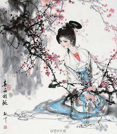 水墨丹青-花瓣网|陪你做生活的设计师 | 刘旦宅· 人物欣赏 6767