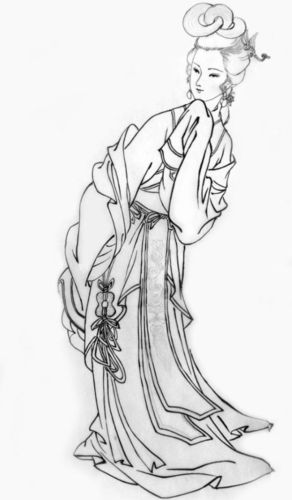 朴素简炼的一组传统人物经典白描!