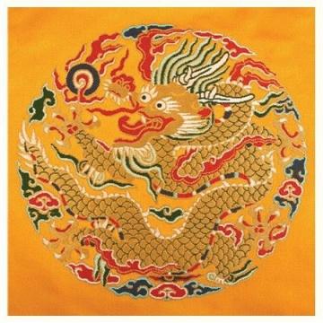 云锦:团龙纹是云锦常见图案