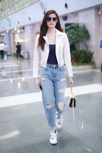 何穗这身材比例太好了简直是最佳理想型不愧是国际超模