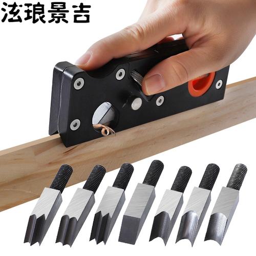 木工刨 修边刨倒角刨木工diy倒边工具刨子手工刨去边角抹角刨45度斜角