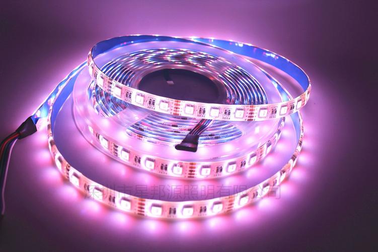 led灯带rgbw 5050贴片彩色加白光/暖白智能家居变色12v四合一灯条