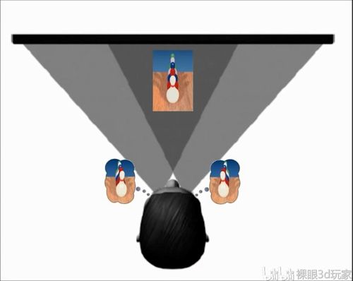 左右双眼产生的"视差"