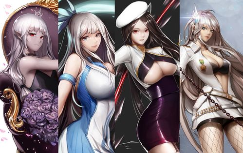 深v还加白**超短裙 dnf同人高清美图欣赏