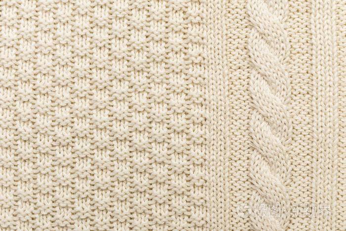 针织羊毛面料纹理背景
