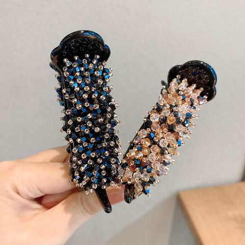 韩国发抓气质发夹后o脑勺抓夹丸子头盘发器顶夹网红夹子发饰品头