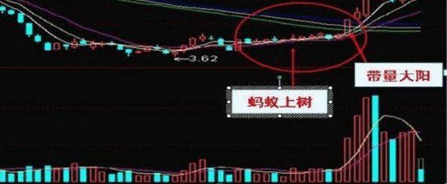 中国股市:k线出现"蚂蚁上树"的形态,主力洗盘吸筹完毕
