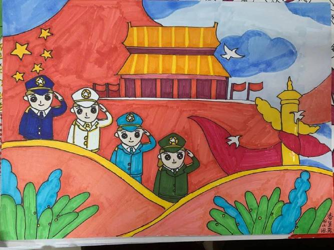 红领巾走路桥|红色研学作品特辑①