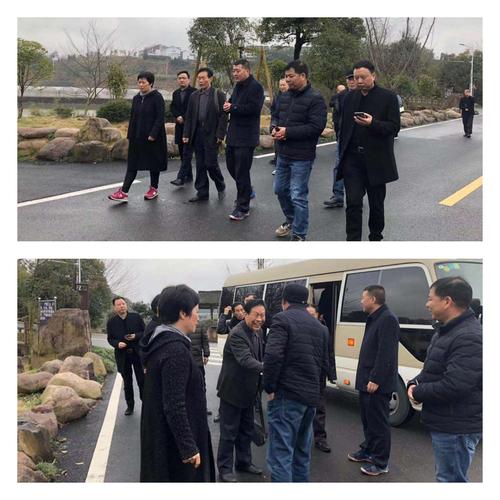 【一】3月6日,副县长陈亚琳陪同仙居县"银耀仙城"老干部民营经济助力