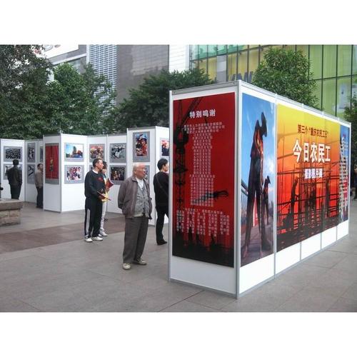 天津北京**挂画展板全新展架搭建租赁书法绘画展架出租