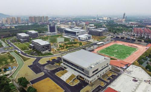 浙江树人大学杨汛桥校区一期俯瞰