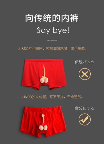 包皮内裤蛋枪分离男囊袋枪弹平角过长分体阻复阴囊托四角裤裤衩 白色