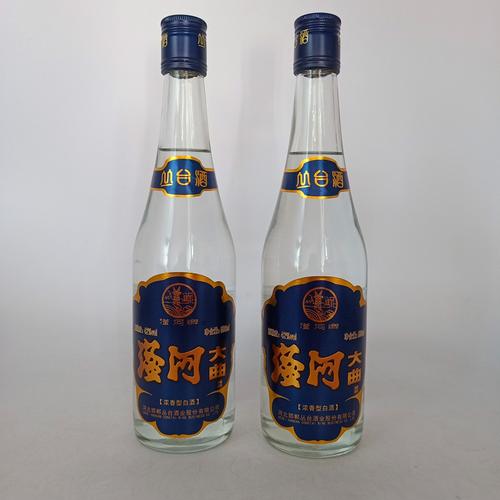42度丛台酒滏河大曲500m*2瓶简装粮食酒浓香型自饮酒
