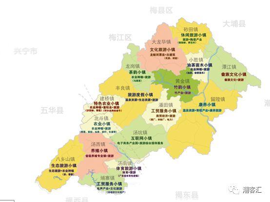 丰顺县近期,中期和远期规划,一座活力新城即将在粤东