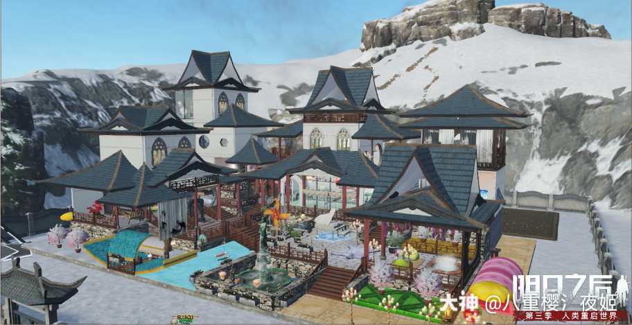 明日之后第三季##明日之后##明日双人建筑# 分享一下同居造的新房子