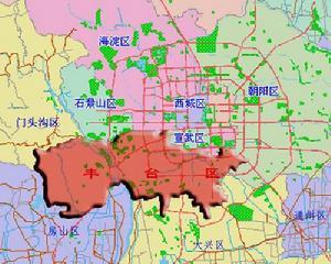 丰台区地图