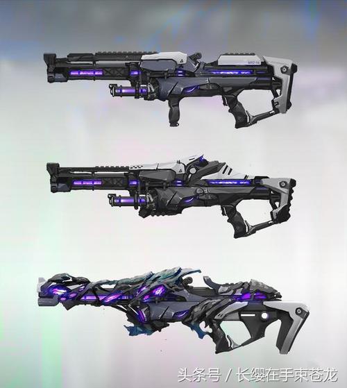 科幻感十足的枪械 好想来一把