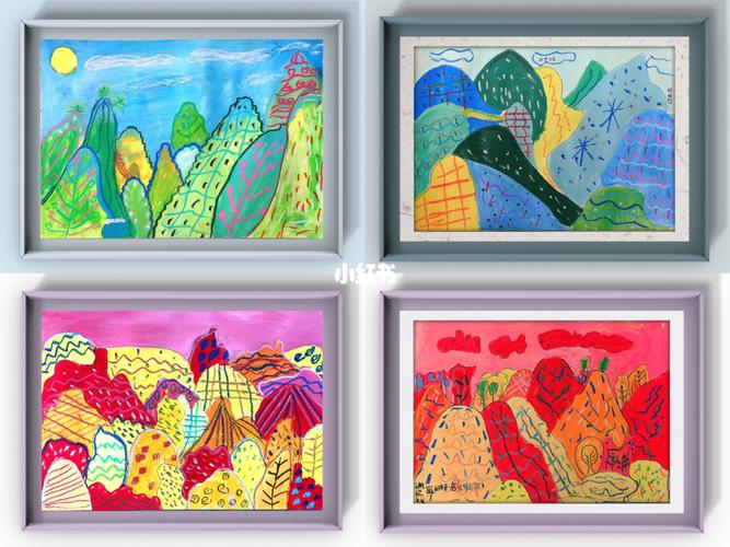 临近色练习_绘画_文化_绘画