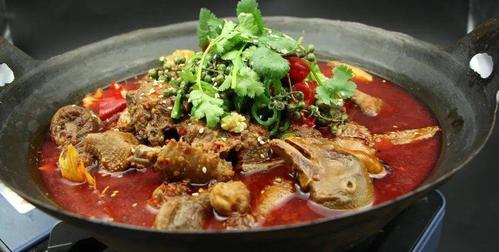 旺销农家菜铁锅霸王鸡