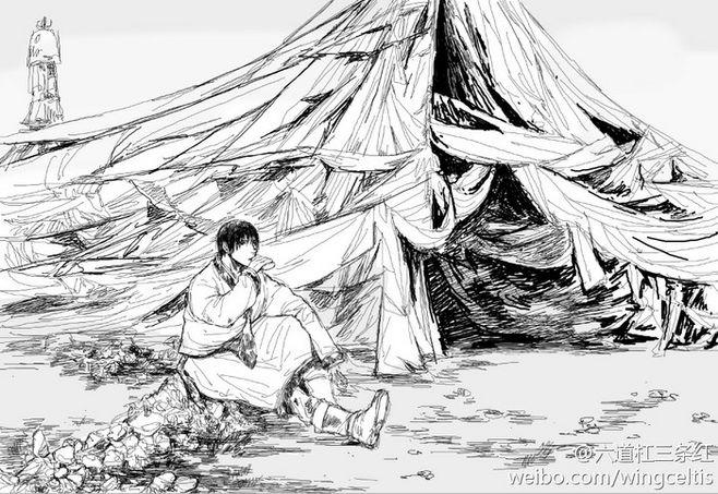 怼m-采集到盗墓笔记系列·瓶x邪x黑x花