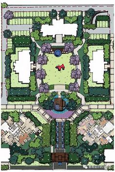 【 landscape丨景观中轴线 】