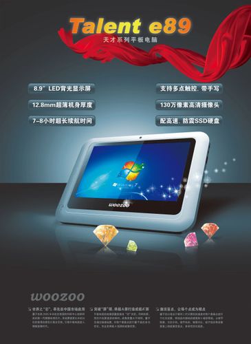 公司平板电脑海报设计竖