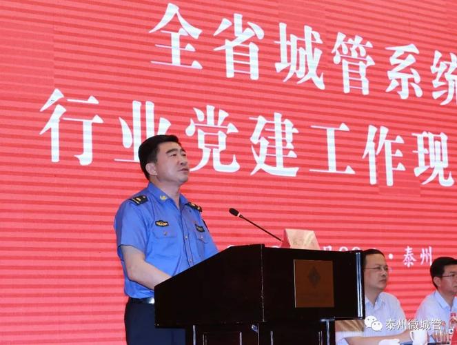 市城管局党委书记,局长董维华汇报党建工作