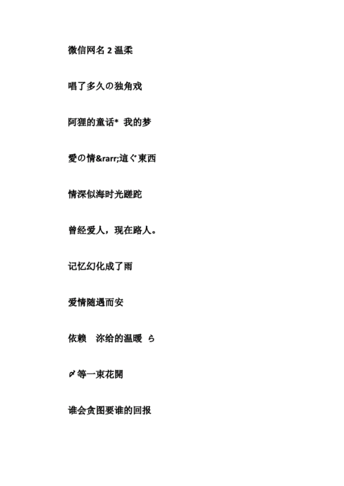 微信网名 微信网名2016最新版.doc