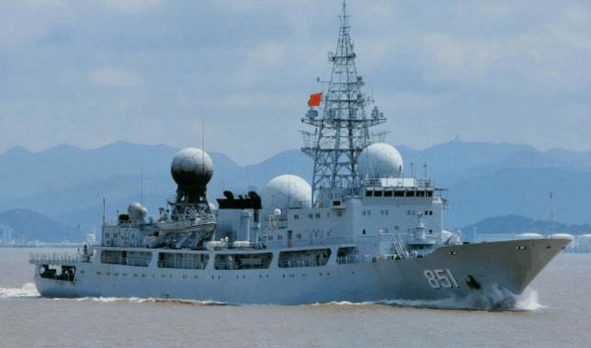 资料图:中国海军815型电子侦察船