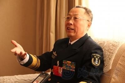 王登平海军中将(海军副政治委员)