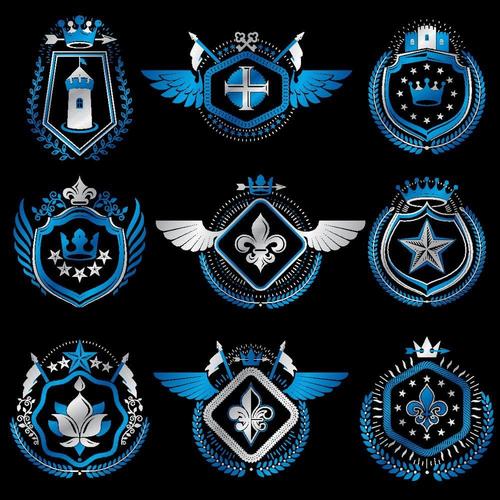 特殊翅膀花纹符号