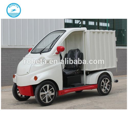 hot sale new designed 4 wheels ce mini electric car cargo