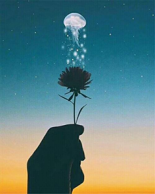 因为你,我愿意等,等一个未知的明天.