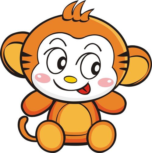 卡通猴子图片大全唯美