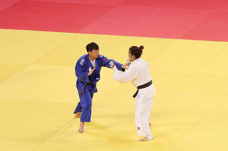 益阳小将刘亭勇夺得全运会女子柔道48公斤级冠军