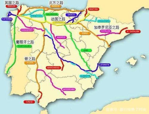 世界上最有名的徒步线路之一——圣地亚哥朝圣之路