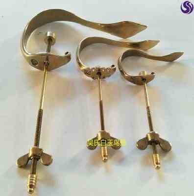 大全绣眼鸟笼钩子画眉笼钩勾用具笼鸟笼钩子铜纯铜提手配件