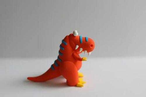 粘土教程 | 恐龙系列之:霸王龙