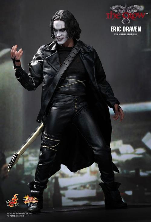 hot toys-《乌鸦 the crow》摇滚乐手埃里克 李国豪饰