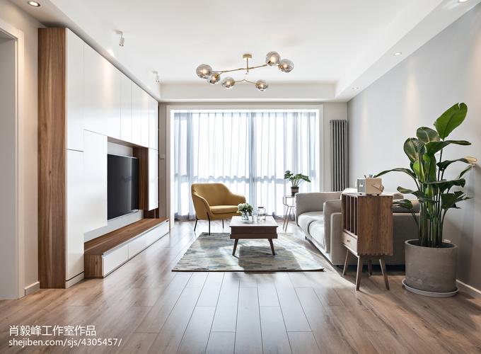 潮流混搭客厅装修效果图大全欣赏