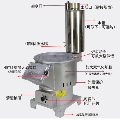 农村家用大号柴火炉碳柴两用取暖炉新款多功能烤火炉子节能烧煤