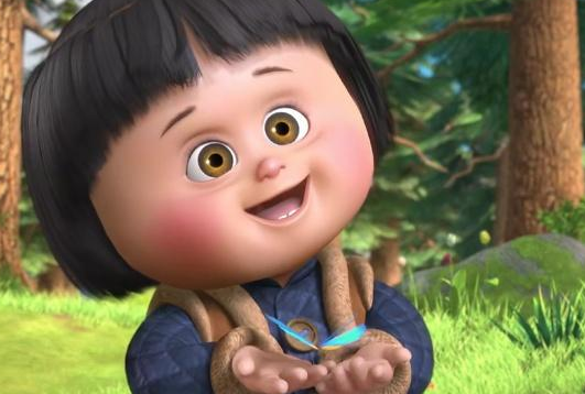 熊出没:当这些角色笑了之后,嘟嘟真的是太治愈了,纳雅