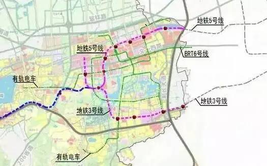 (▲余杭有轨电车初步规划图)