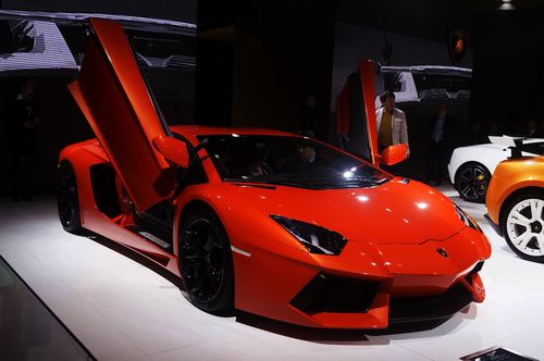 2012广州车展豪车荟萃!