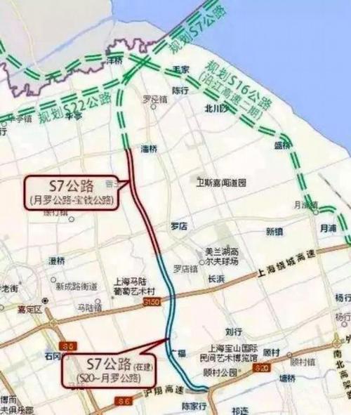 s7公路规划